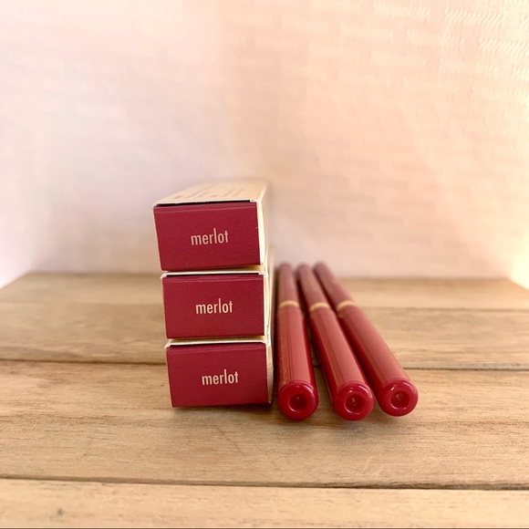 MERLOT LIP LINER BUNDLE OF 3 FULL SIZE - Picture 2 of 5